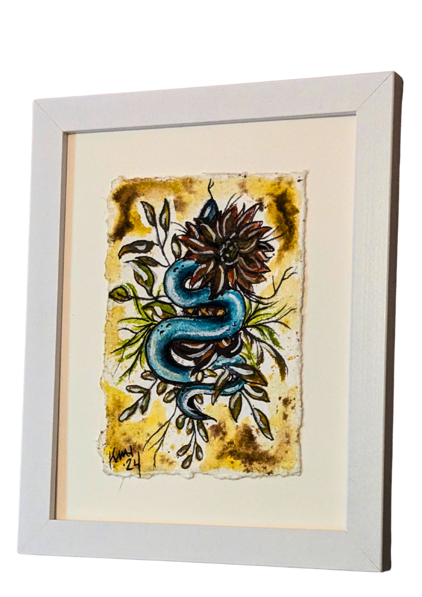 Framed Originals 8"x10" Ready to Hang Wall Art