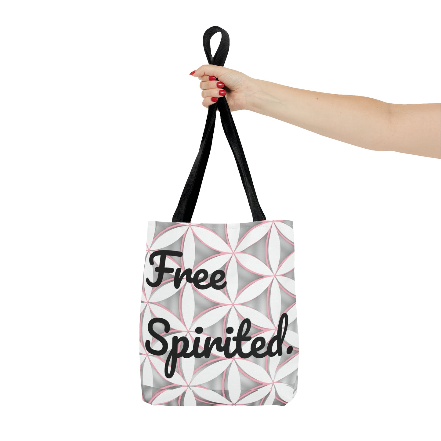 Free Spirited Flower of Life Logo Tote Bag