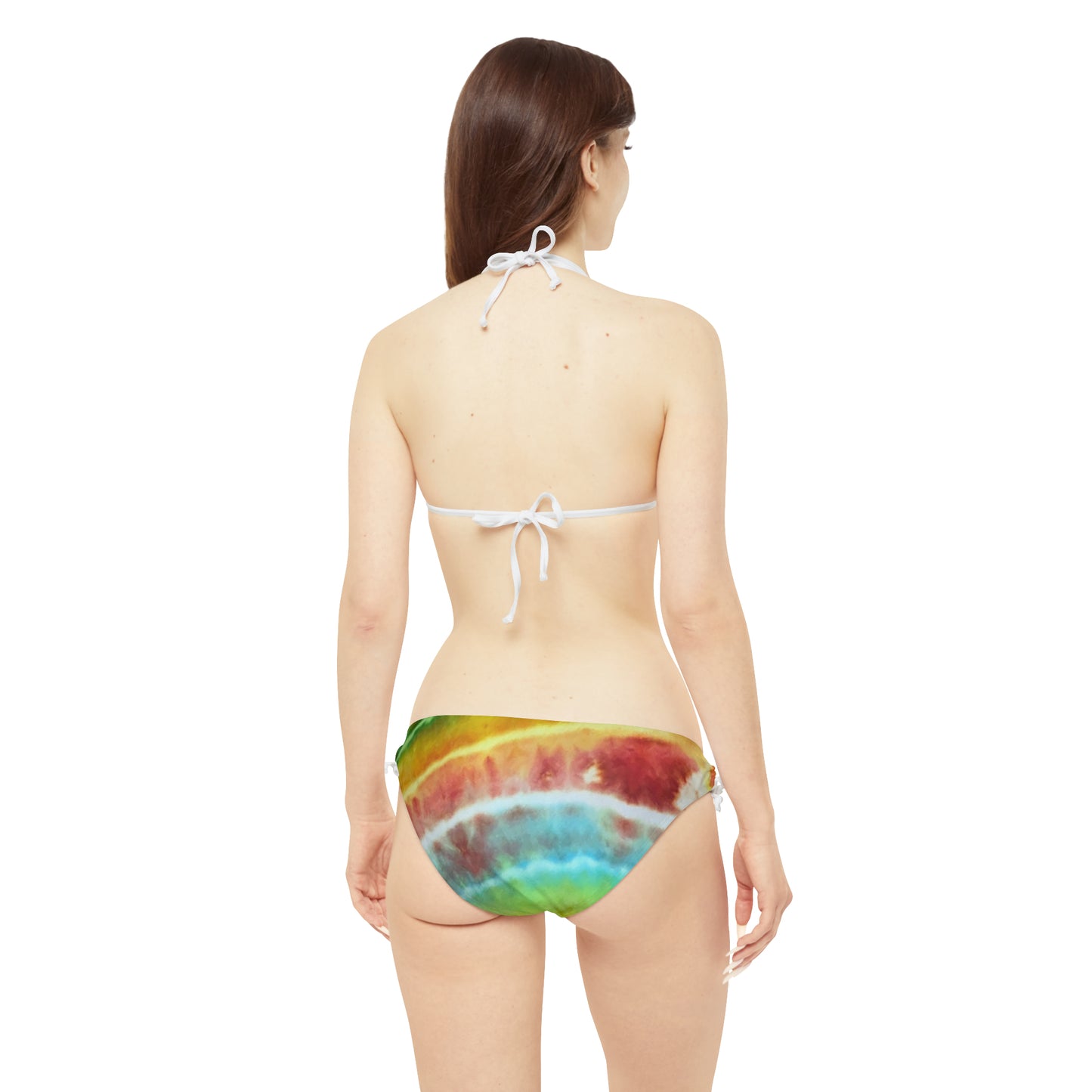 Voodoo Geode Strappy Bikini Set in Spring