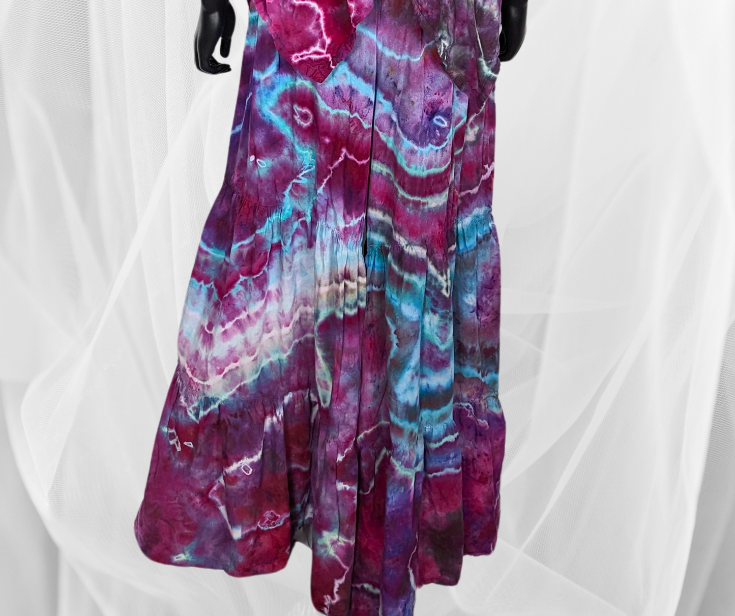 Large Tribal Flow SuperWide Tiered Pants