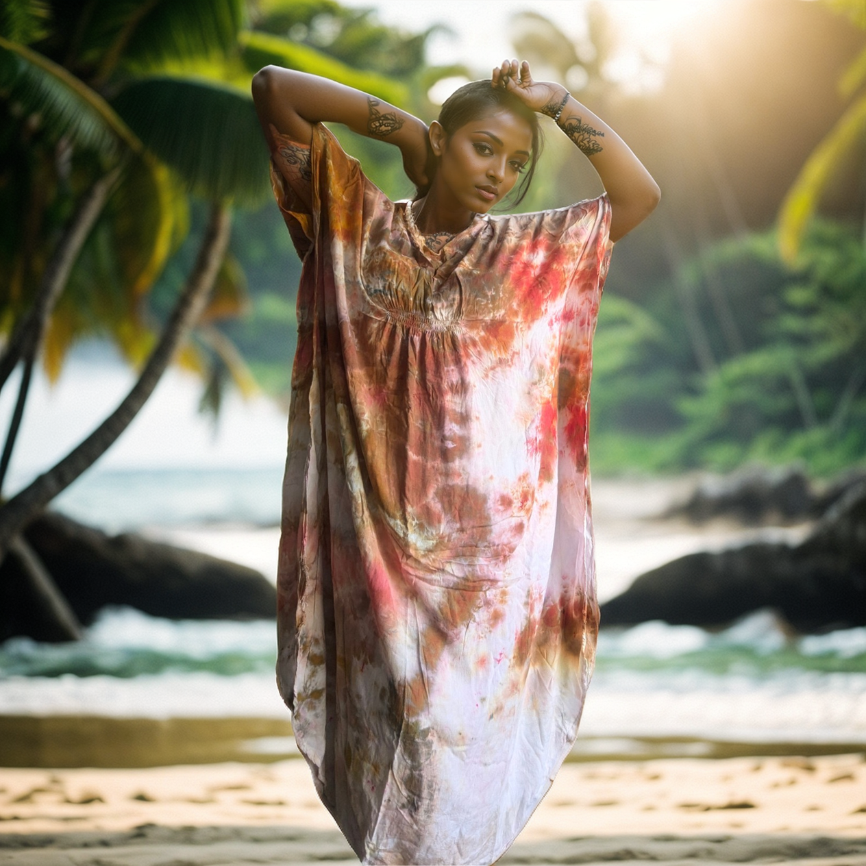 O/S Standard Size (S-XL) Ibiza Kaftan